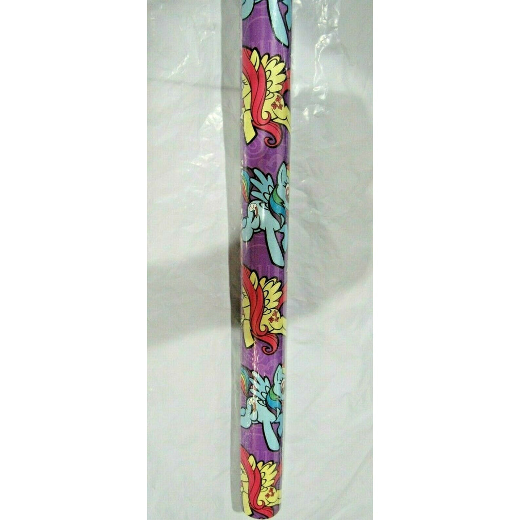 1 Roll My Little Pony NON-Christmas Gift Wrapping Paper 2.5' by 8' 20 sq. ft.