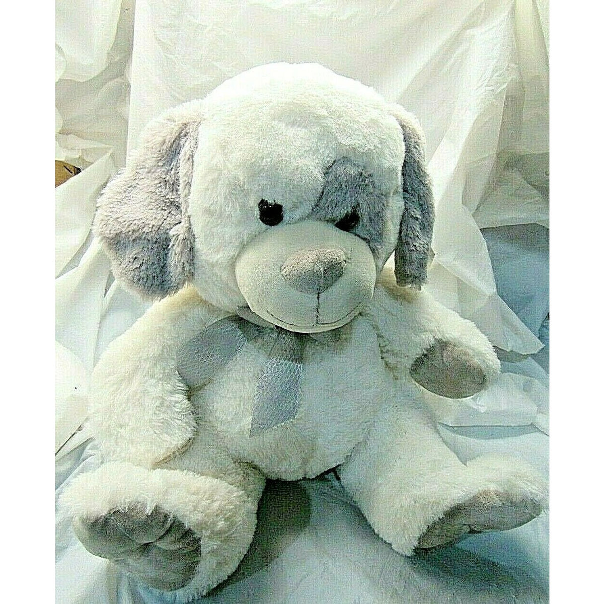 White Sitting 19" Tall Dog by Best Made Toys