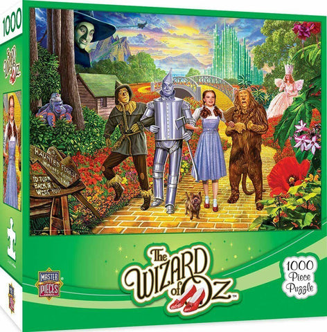 Wizard of Oz Off to See The Wizard 1000 pc Puzzle Masterpieces Puzzles #71939