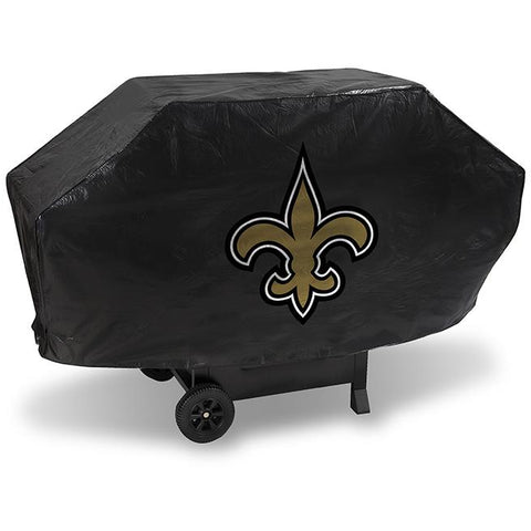 NFL New Orleans Saints 68 Inch Deluxe Vinyl Padded Grill Cover by Rico Industries
