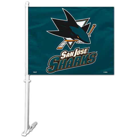 NHL San Jose Sharks Logo Window Car Flag RICO or Fremont Die