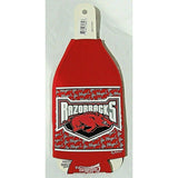Arkansas Razorbacks Team Logo on Red Bottle Coolie by Game Day Outfitters