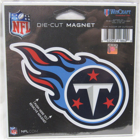 NFL Tennessee Titans Logo 4 inch Auto Magnet by WinCraft