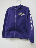 NFL Baltimore Ravens Team Logo Boys Purple Hooded Jacket 12M by Gerber