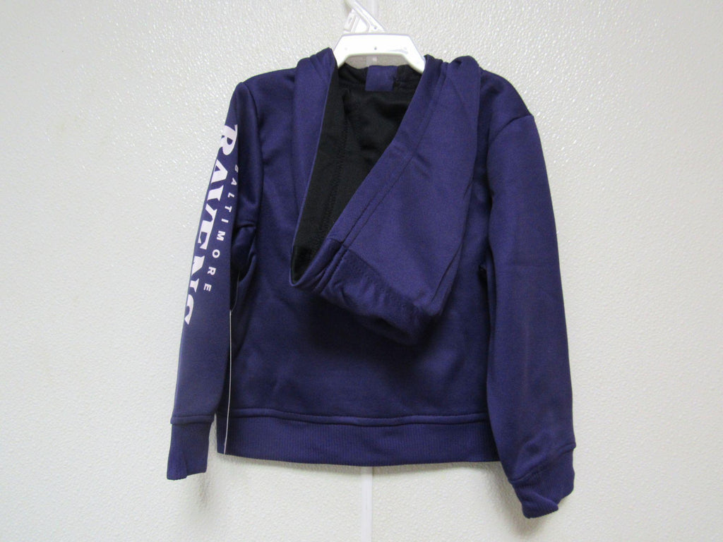 NFL Baltimore Ravens Team Logo Boys Purple Hooded Jacket 12M by Gerber