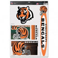 NFL Cincinnati Bengals Ultra Decals Set of 5 By WINCRAFT
