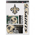NFL New Orleans Saints Ultra Decals Set of 5 By WINCRAFT