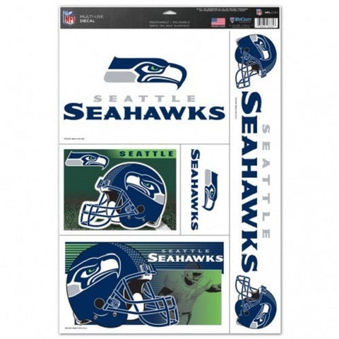 NFL Seattle Seahawks Ultra Decals Set of 5 By WINCRAFT