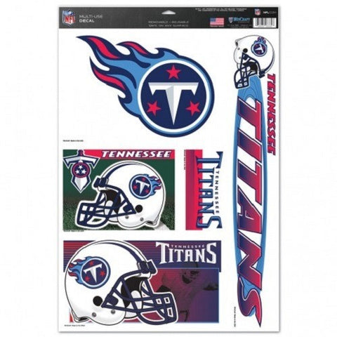 NFL Tennessee Titans Ultra Decals Set of 5 By WINCRAFT