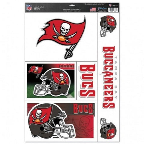 NFL Tampa Bay Buccaneers Ultra Decals Set of 5 By WINCRAFT