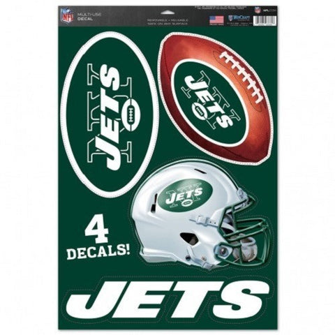 NFL New York Jets Ultra Decals Set of 4 By WINCRAFT