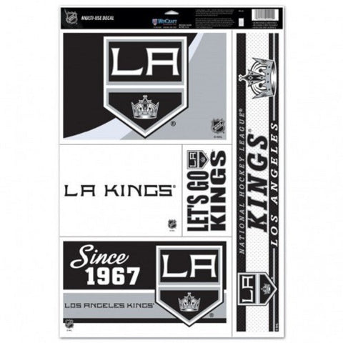 NHL Los Angeles Kings Ultra Decals Set of 5 By WINCRAFT Since