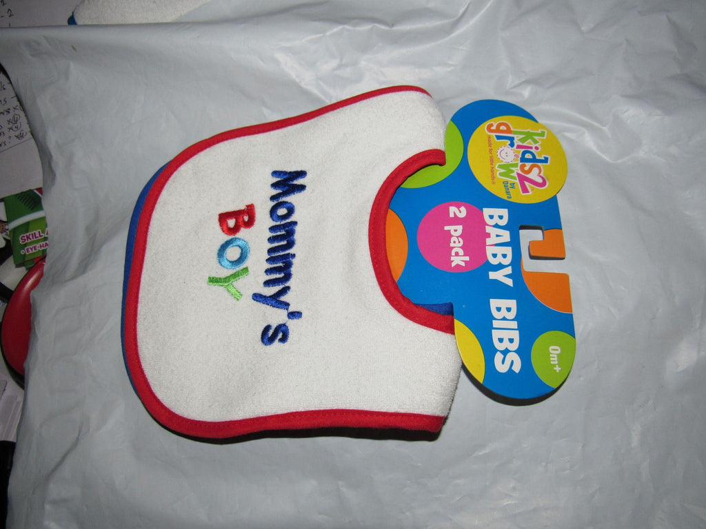 Baby Bibs Mommy’s Boy and Mom’s #1 by Kids 2 Grow