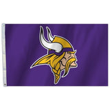 NFL 3' x 5' Team All Pro Logo Flag Minnesota Vikings by Fremont Die