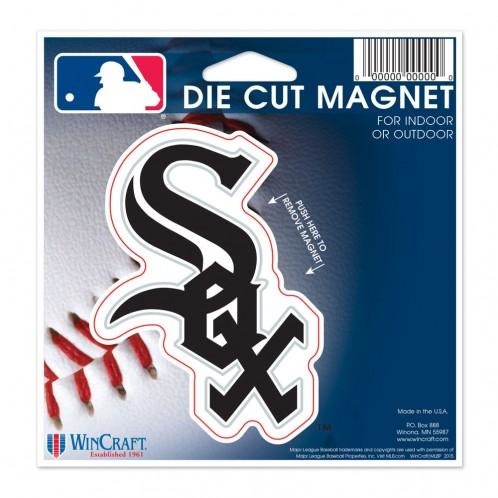 MLB Chicago White Sox Logo 4 inch Auto Magnet by WinCraft