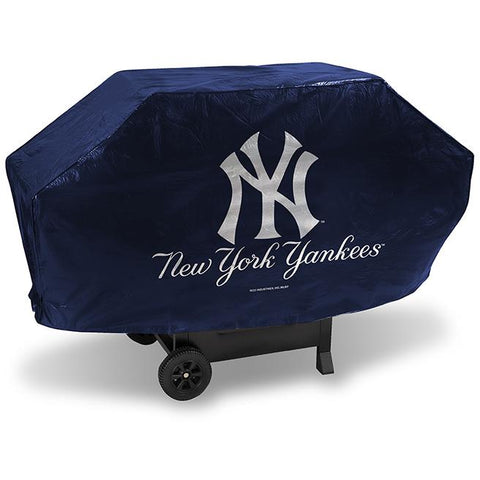 MLB New York Yankees 68 Inch Deluxe Vinyl Padded Grill Cover by Rico Industries