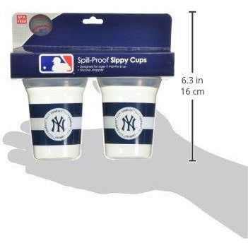 MLB New York Yankees Toddlers Sippy Cup 5 oz. 2-Pack by baby fanatic