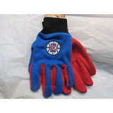 NBA Color Palm 2-Tone Utility Work Gloves by FOCO